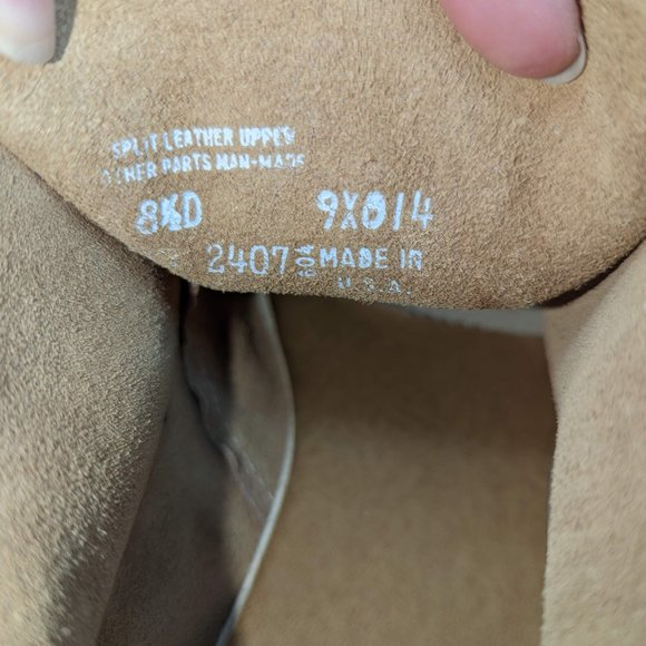 Vintage Towncraft Suede High Top Moccasins / Ankle Boots main image 14